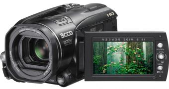 The GZ-HD3 high-definition camcorder