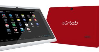 Surtab budget tablet has Android 4.0