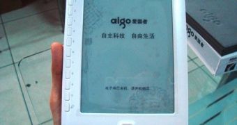 Aigo intros e-reader with music playback capabilities