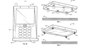 Amazon gadget airbag patent