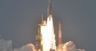 This is the launch of the H-IIA rocket that carried Akatsuki to space