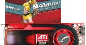 Albatron's first Radeon graphics card, a Radeon HD 4890