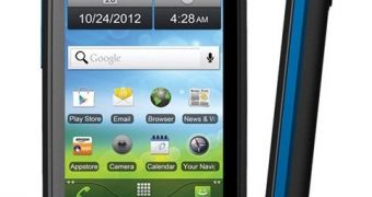 Alcatel One Touch Shockwave (front)
