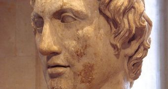 A bust of Alexander the Great, believed to be one of the most accurate depictions of the actual person
