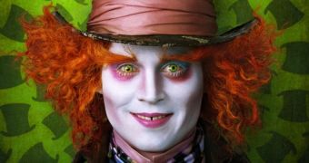Johnny Depp is the Mad Hatter in Tim Burton’s “Alice in Wonderland”