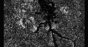NASA releases picture of "alien Nile" spotted on Titan