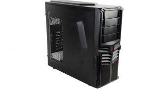 All-Black Mid-Tower SilverStone Redline PC Case Debuts