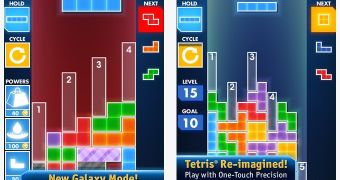 Tetris screenshots