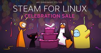 Steam for Linux sale