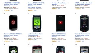 Verizon phones down to $0.01 at Amazon