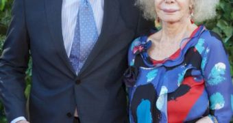 Duchess of Alba, one of the richest women in the world, and lover Alfonso Diez