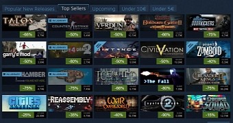 Top Sellers in Steam for Linux