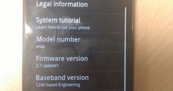 Alleged Sony Ericsson Xperia X12 ANZU Specs Leaked