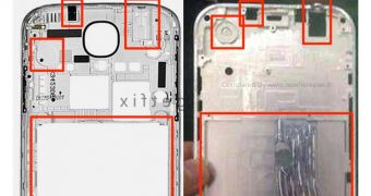 Supposedly leaked iPhone 6 metal frame resembles that of Galaxy S4