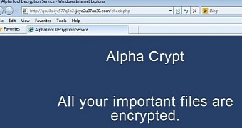 AlphaCrypt ransom message looks like the one used by TeslaCrypt