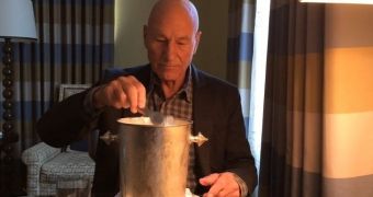 Sir Patrick Stewart’s Ice Bucket Challenge is the best so far