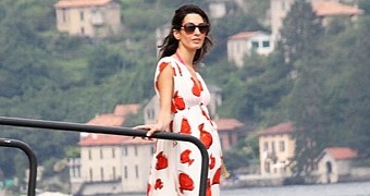 Amal Alamuddin Is Not Pregnant, Says Her Rep