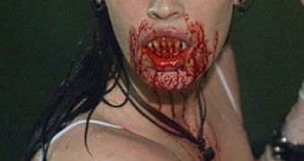 Megan Fox is a cheerleader possessed by a demon who eats boys in “Jennifer’s Body”