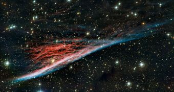 MPG/ESO telescope image of the Pencil Nebula