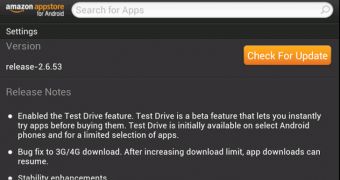 Amazon Appstore Updated with "Test Drive" and Stability Enhancements