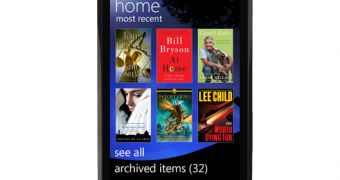 Amazon launches Kindle application for Windows Phone 7