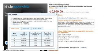 Amazon India is offering payment plans for Kindles