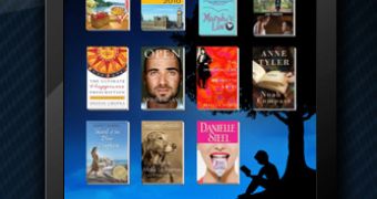 Amazon Kindle application for tablets - promo material