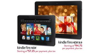 Amazon makes available installment plans for the Kindle Fire HDX tablets