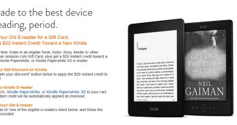 Amazon trades in old Kindles