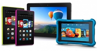 This is Amazon's Fire lineup of tablets