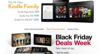 Amazon had the Kindle Fire on sale for Cyber Monday