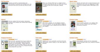 Some of the Amazon widgets