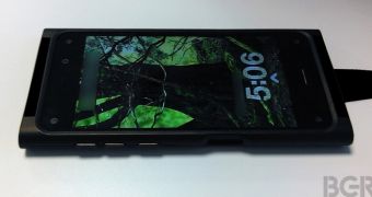 Leaked photo of the Amazon phone