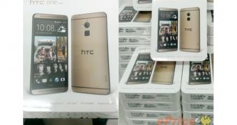 Gold Amber HTC One max