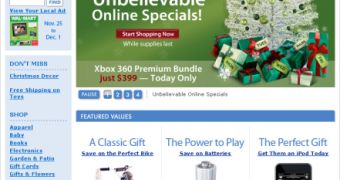 Wal-mart.com - the most popular website on Thanksgiving and Black Friday