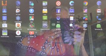 AndEX Live DVD running Android 5.1.1 Lollipop on a PC