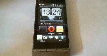 HTC Touch Diamond 2 running under Android 2.1
