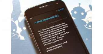 Android 4.0.4 ICS for Verizon Galaxy Nexus (screenshot)