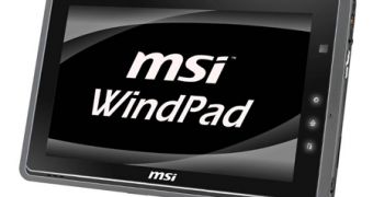 MSI WindPad W110 AMD Brazos powered tablet
