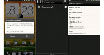 Android 4.1.1 Jelly Bean update for HTC One X (screenshots)