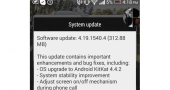 HTC One Developer Edition receives Android 4.4.2