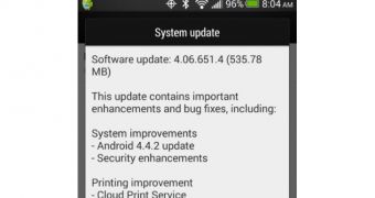 Android 4.4 KitKat now available for Sprint's HTC One