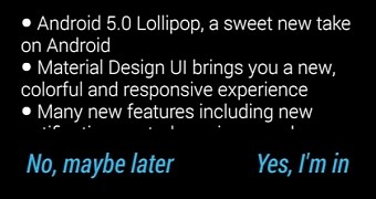 Android 5.0.2 Lollipop update for Moto G (2nd Gen)