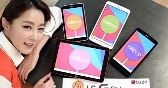 LG makes Android 5.0 Lollipop update available for all tablets