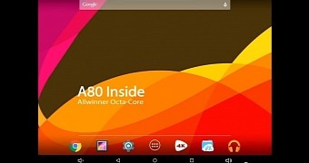 Android 5.0 Lollipop working on a Allwinner tablet