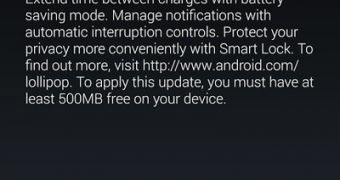 Android 5.0 Lollipop update for Sony Xperia Z Ultra GPE