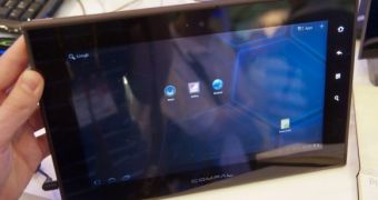 Android-loaded Compal Oak Trail tablet prototype tested