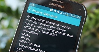 Factory Reset is supposed to restore device to its original state