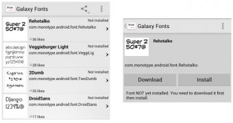 Android font apps install spyware