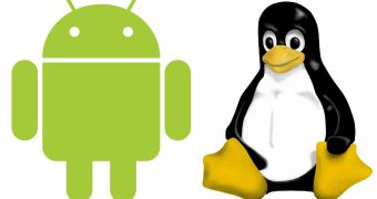 The Android robot and Tux, together at last